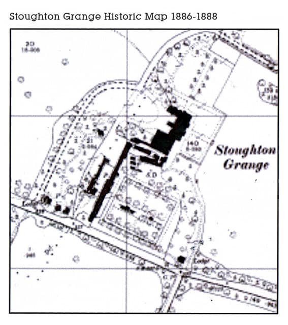 Historic Map of Stoughton Grange 1886–1888