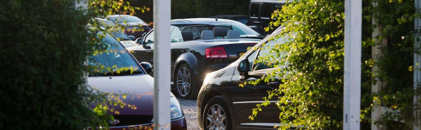 Free parking at Stoughton Grange